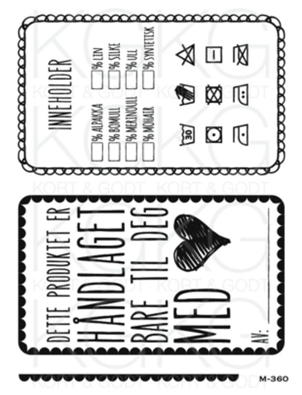 Stempel M-360 håndlaget