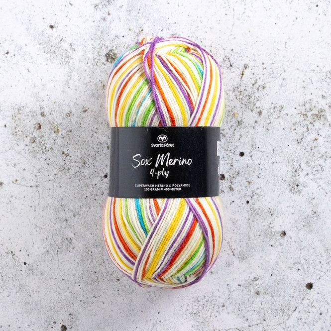 Hovedbilde Sox Merino 4 ply 100g Swatch ...