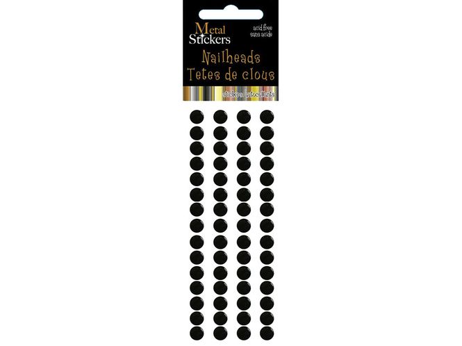 Hovedbilde Klistremerker Metall rund 5mm ...