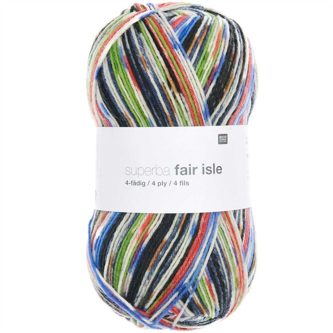 Hovedbilde Superba Fair Isle 4 ply, ...