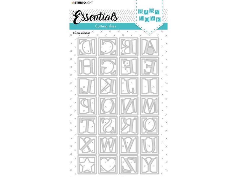 Studio Light Essentials Die  Block alphabet