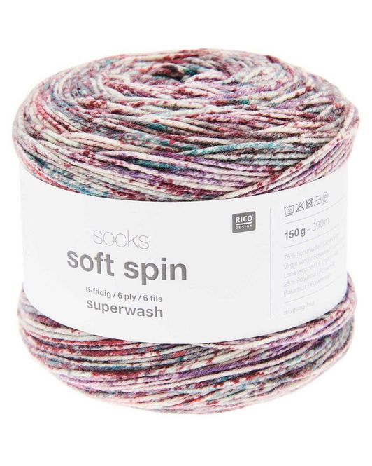 Hovedbilde Socks Soft Spin 6 ply fun ...