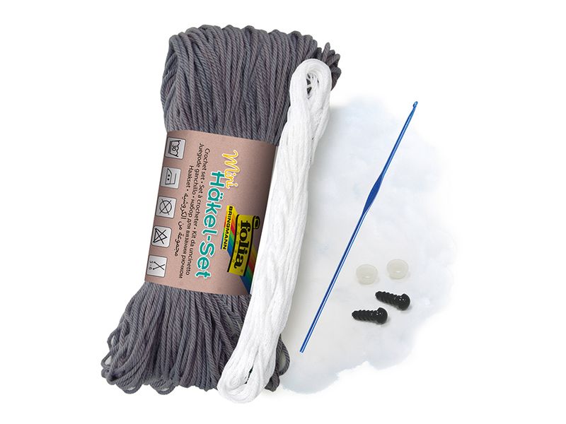 Folia Mini heklesett  Elefant
