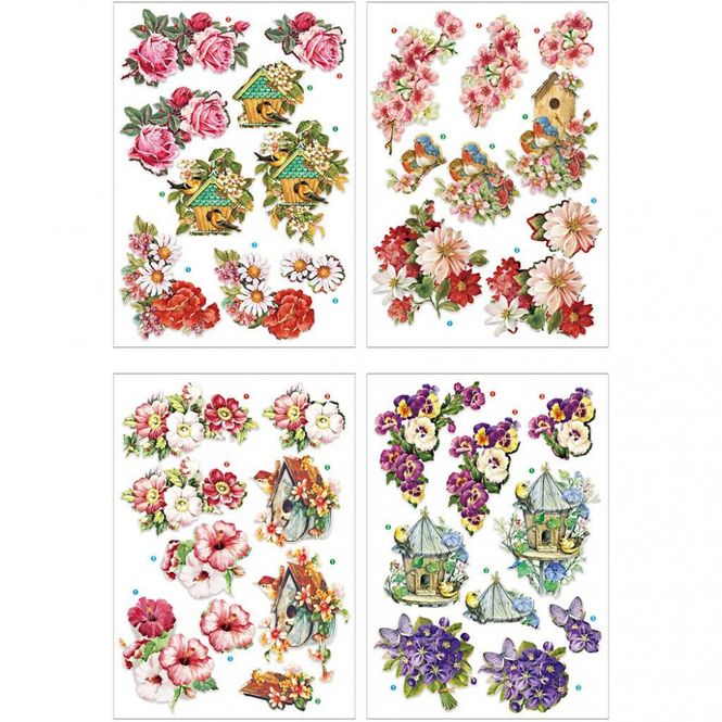Hovedbilde 3D Motiver - blomster og ...