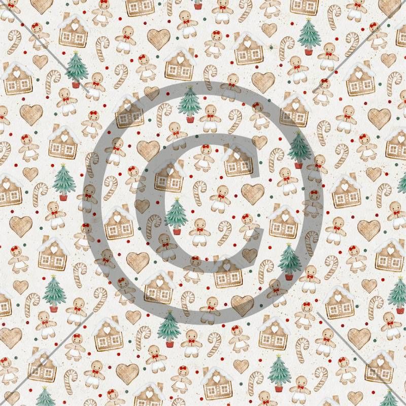 Papirdesign - Julestemning - PEPPERKAKEFOLK