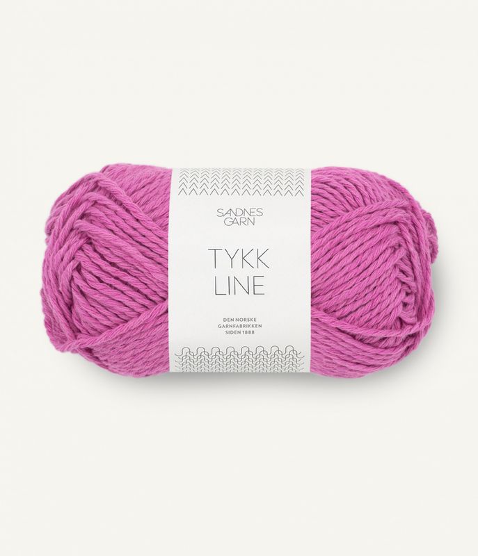 Sandnes Garn TYKK LINE 4626 Shocking pink