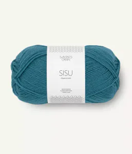 Hovedbilde Sandnesgarn Sisu 6553 Petrol